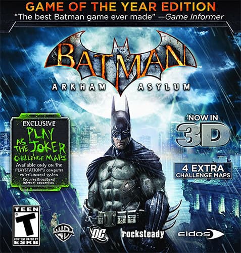 Batman: Arkham Asylum – Game of the Year Edition + Joker & Prey in the Darkness DLCs